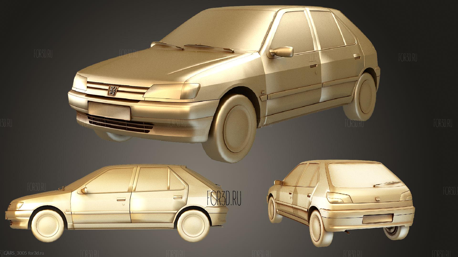 STL file Clips 8mm Peugeot 306 For Carter 🚙・3D print object to
